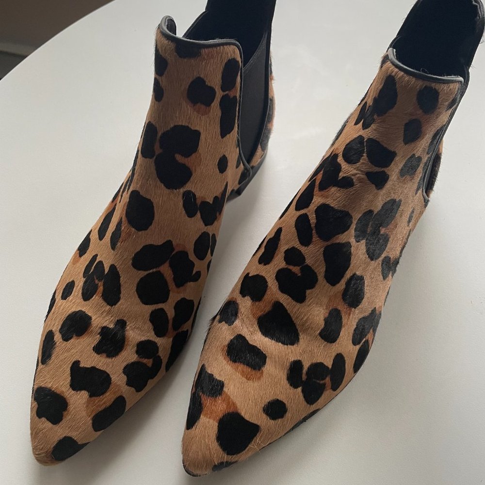 Cole Haan Hara Genuine Calf Hair Chelsea Bootie